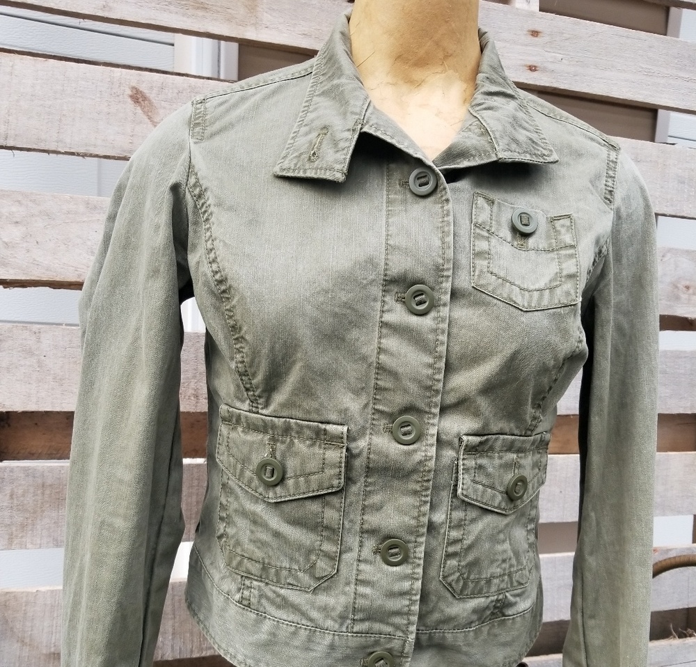 GAP khaki green jacket